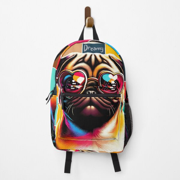 Item preview, Pop Art Pug - Colorful Canine Chic designed and sold by inkArtistryfine.