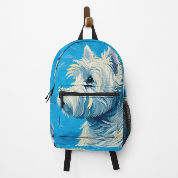 Item preview, Van Gogh Style West Highland Terrier Portrait - Westie Art designed and sold by Star-Fragment.
