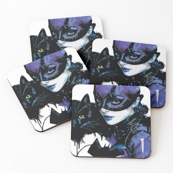 Item preview, Catwoman and Black Cat - Ink Drawing designed and sold by diegomenjivar92.