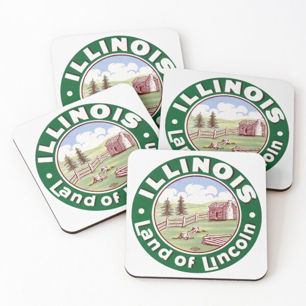 Item preview, 1940s Illinois, Land of Lincoln designed and sold by historicimage.