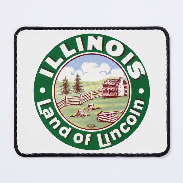 Item preview, 1940s Illinois, Land of Lincoln designed and sold by historicimage.