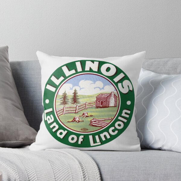 Item preview, 1940s Illinois, Land of Lincoln designed and sold by historicimage.