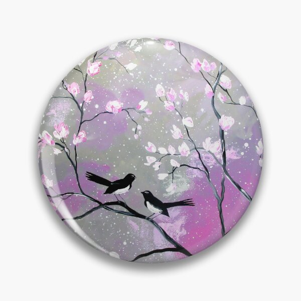 Item preview, Hamptons Grey with Soft Pink Japanese Style Design designed and sold by CateJacobs.