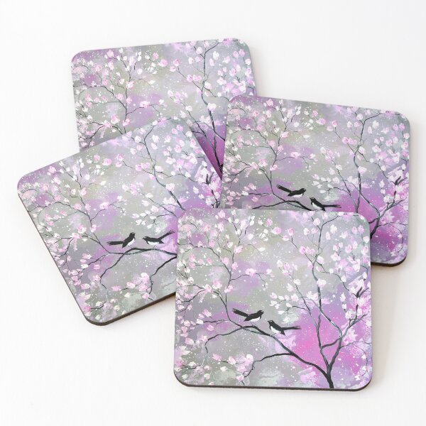 Item preview, Hamptons Grey with Soft Pink Japanese Style Design designed and sold by CateJacobs.