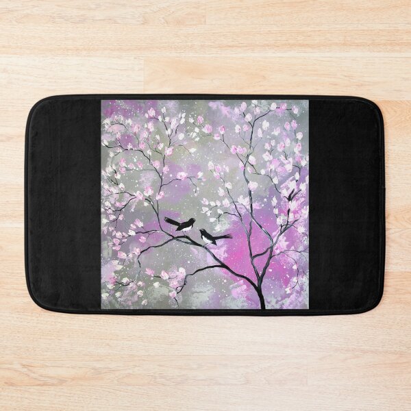 Item preview, Hamptons Grey with Soft Pink Japanese Style Design designed and sold by CateJacobs.