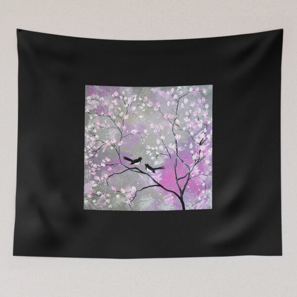 Item preview, Hamptons Grey with Soft Pink Japanese Style Design designed and sold by CateJacobs.
