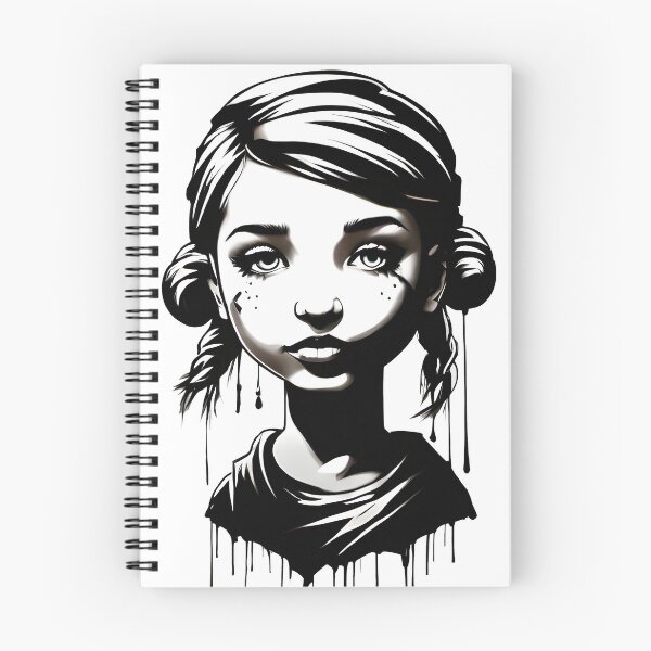 Item preview, Selina's Stencil Shadows: Banksy Femme Fatale designed and sold by WAUZ.
