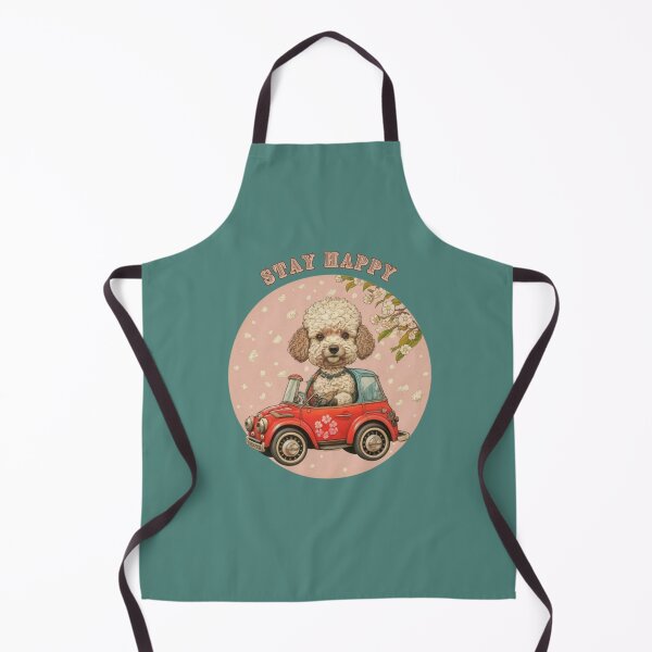 Item preview, Cutie Toy Poodle- Stay Happy designed and sold by Dekis-Vareity7.