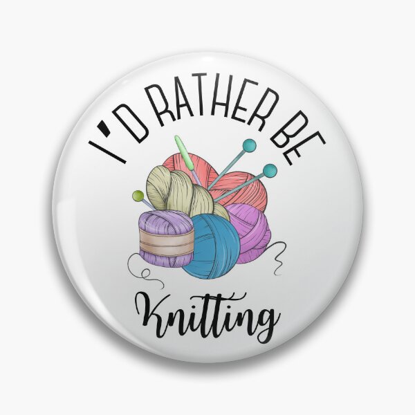 Item preview, I'd rather be Knitting designed and sold by Oreo2020 Creations.
