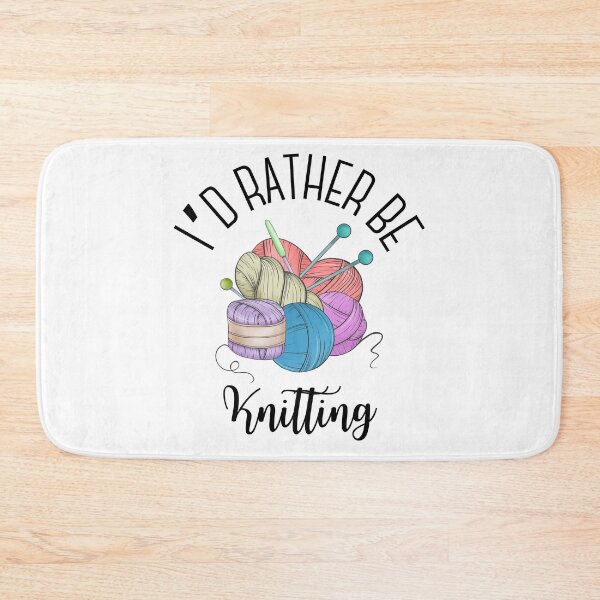 Item preview, I'd rather be Knitting designed and sold by Oreo2020 Creations.