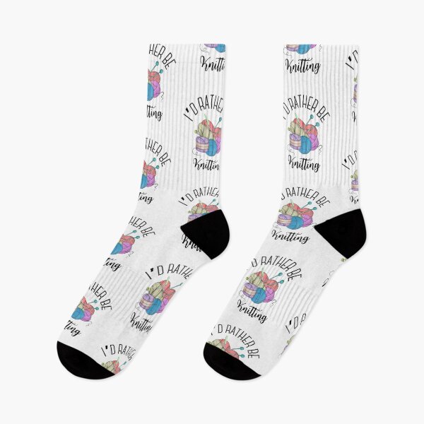 Item preview, I'd rather be Knitting designed and sold by Oreo2020 Creations.