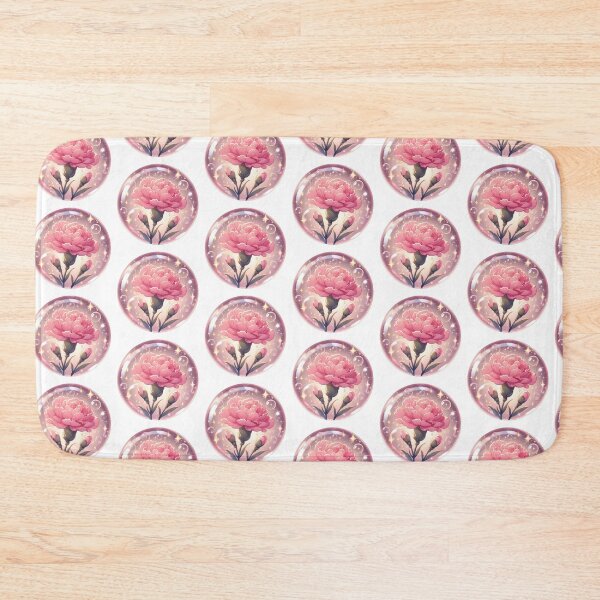 Item preview, Pink Carnation Flower Bubble designed and sold by erkabees.