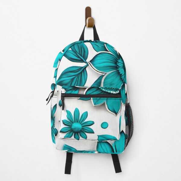 Item preview, Turquoise flowers designed and sold by MatrixTattoo.