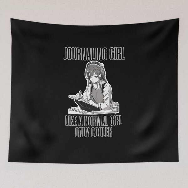 Item preview, Journaling Girl Like A Normal Girl But Cooler, Journaling Lovers Gift Essential T-Shirt designed and sold by MtValleyDesign.