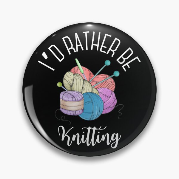 Item preview, I'd rather be Knitting designed and sold by Oreo2020 Creations.