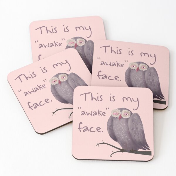 Item preview, This is my "awake" face Owl designed and sold by The Neverending Story.