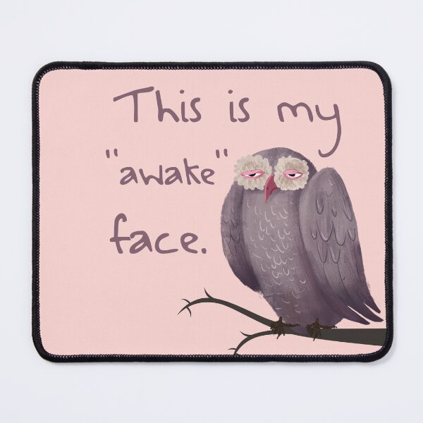 Item preview, This is my "awake" face Owl designed and sold by The Neverending Story.