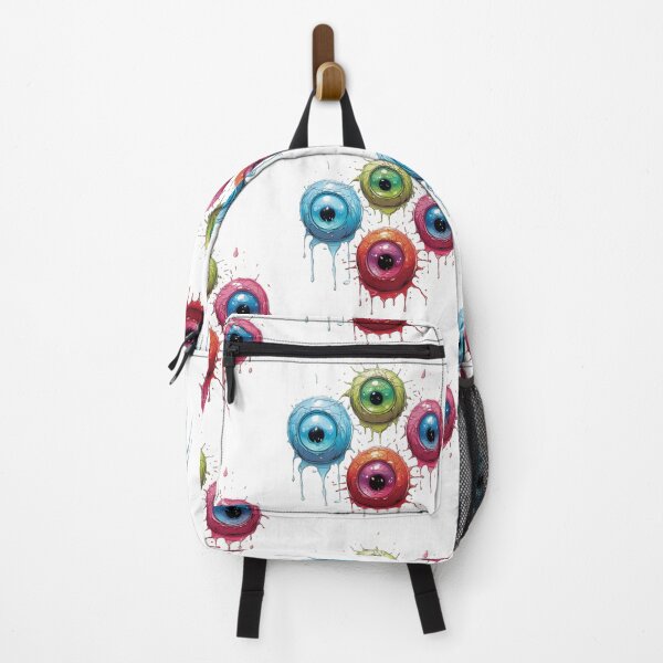 Item preview, colorful floating eyes designed and sold by BouclierDeViand.