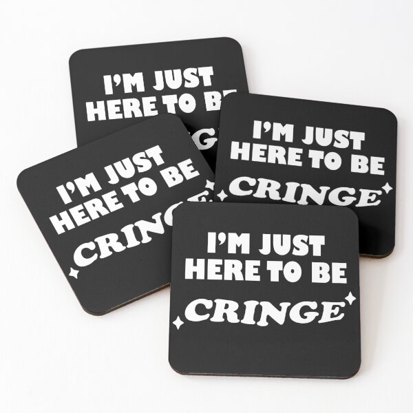 Item preview, I'm Just Here To Be Cringe designed and sold by SubtleSplit.