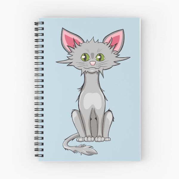 Item preview, Happy Gray Cat designed and sold by ValEnvisions.