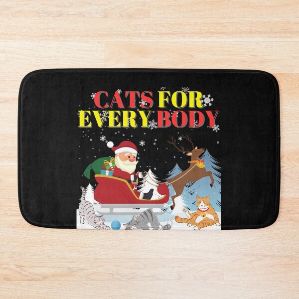Item preview, Merry Christmas Cat to everyone, boy, girl, family day designed and sold by Isadesignart.