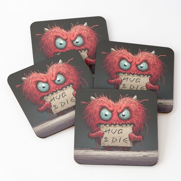 Item preview, Valentines Creature HUG & DIE designed and sold by Sp3ctrumOfColor.