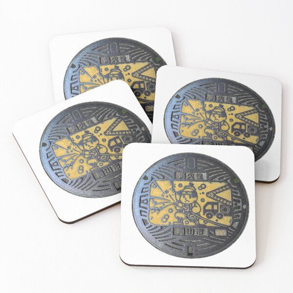 Item preview, Okayama manhole cover 1 designed and sold by DoctorMolotov.