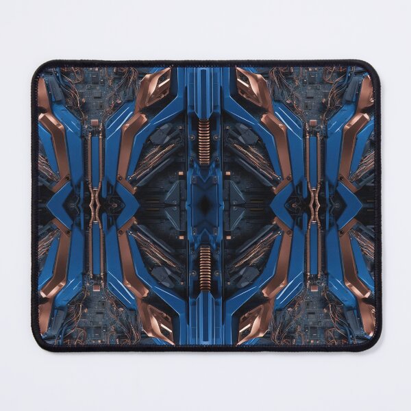 Item preview, Cybernetics _ Blue and Copper - 01 designed and sold by Mystic-Images.