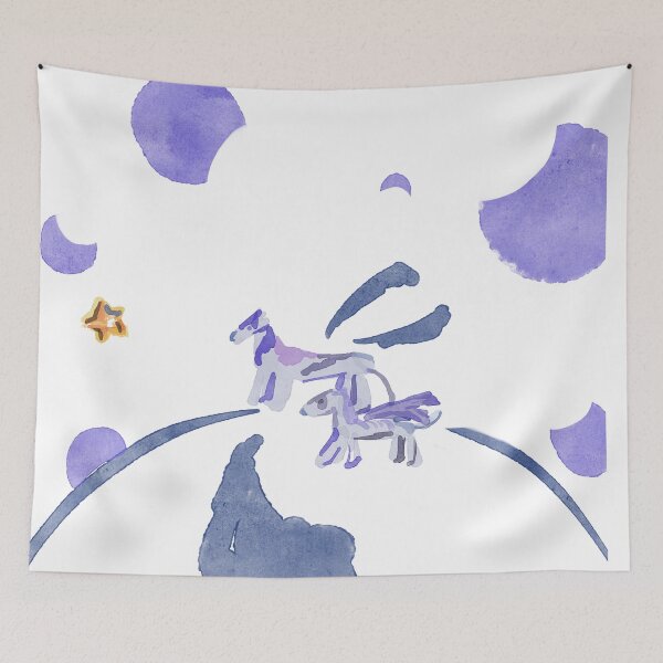 Item preview, The Flying Sky Horses designed and sold by Saladeis-draw.