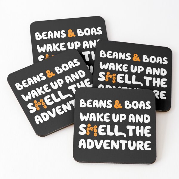 Item preview, Beans & Boas: Wake Up and Smell the Adventure designed and sold by Snake-Hunting.
