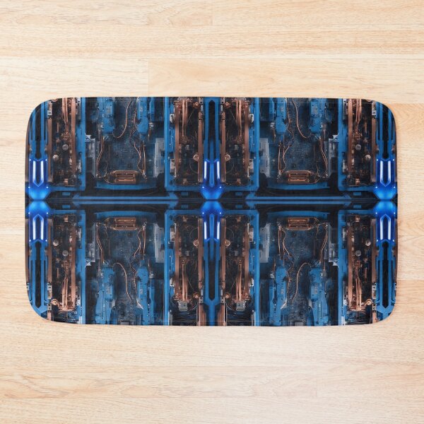 Item preview, Cybernetics _ Blue and Copper - 02 designed and sold by Mystic-Images.