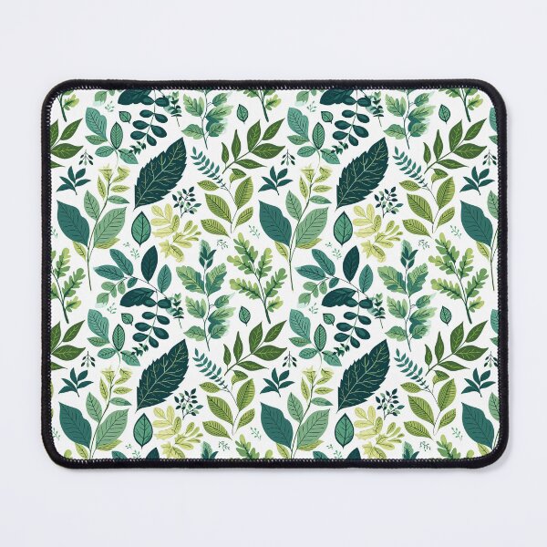 Item preview, Lush Botanical Leaves Pattern designed and sold by Ajay GB.