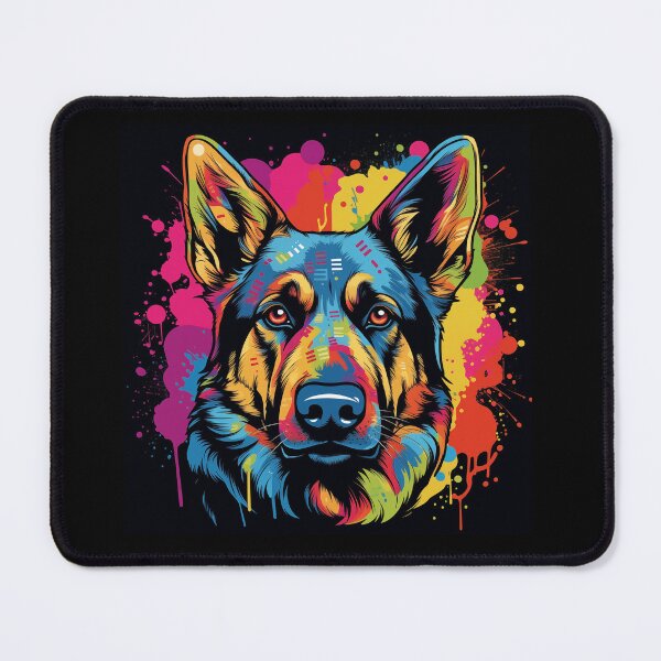Item preview, Rainbow German Shepard designed and sold by BouclierDeViand.