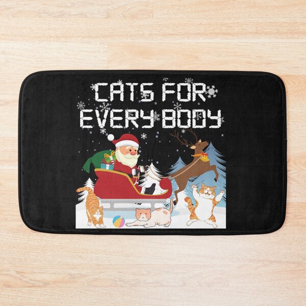 Item preview, Santa All Christmas Cats Cats Funny Men Women Kids Family designed and sold by Isadesignart.