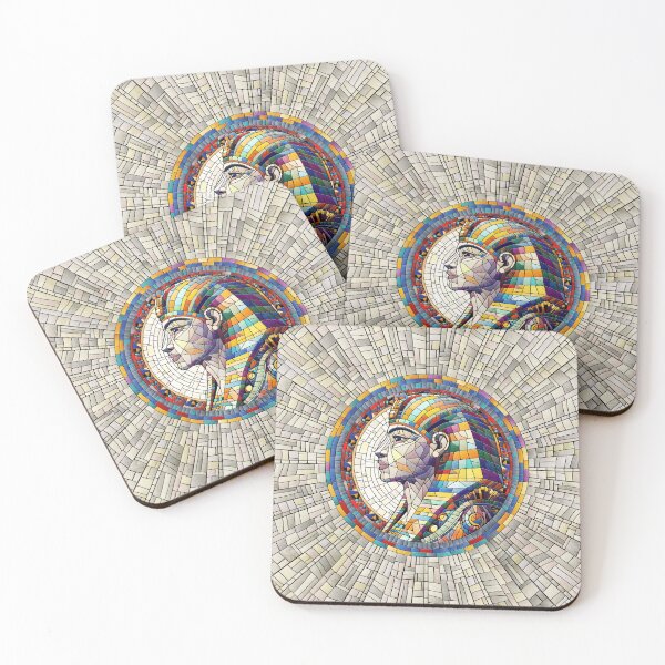 Item preview, Egyptian Great Sphinx  -Mosaic Art designed and sold by k9printart.
