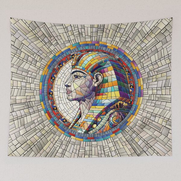 Item preview, Egyptian Great Sphinx  -Mosaic Art designed and sold by k9printart.