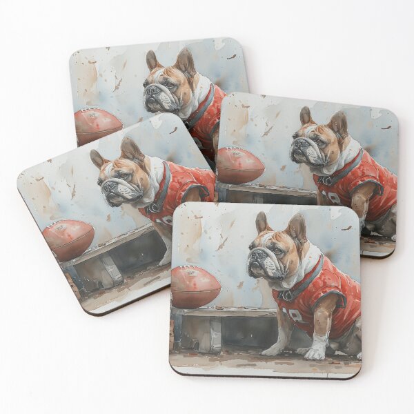 Item preview, Bulldog as Football Team helper designed and sold by Sp3ctrumOfColor.