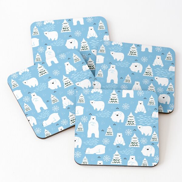 Item preview, Cute Polar Bear Sticker Pack designed and sold by ShamblesShirts.