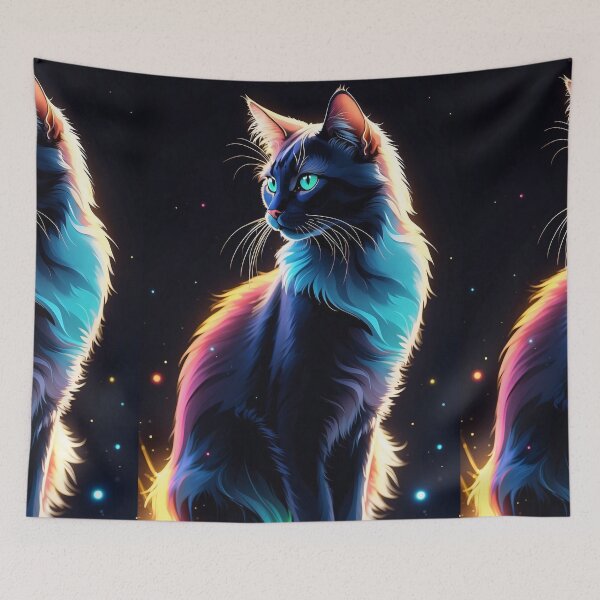 Item preview, Cosmic Feline Reverie designed and sold by TONSNAP.