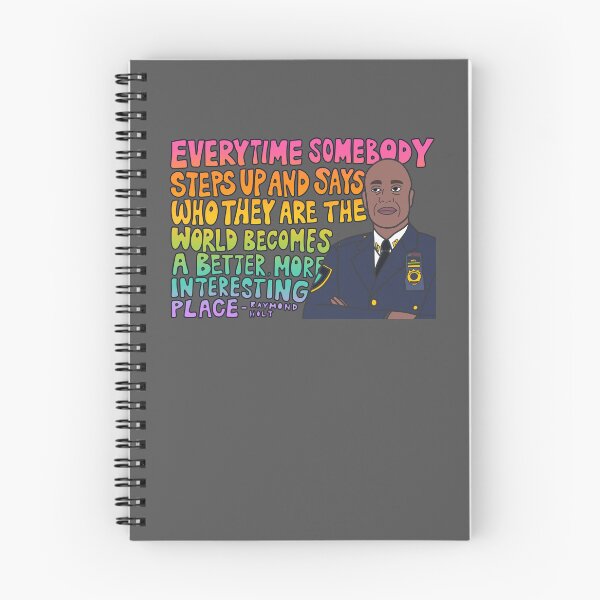 Item preview, Captain Holt Pride Quote designed and sold by OctagonGlasses.