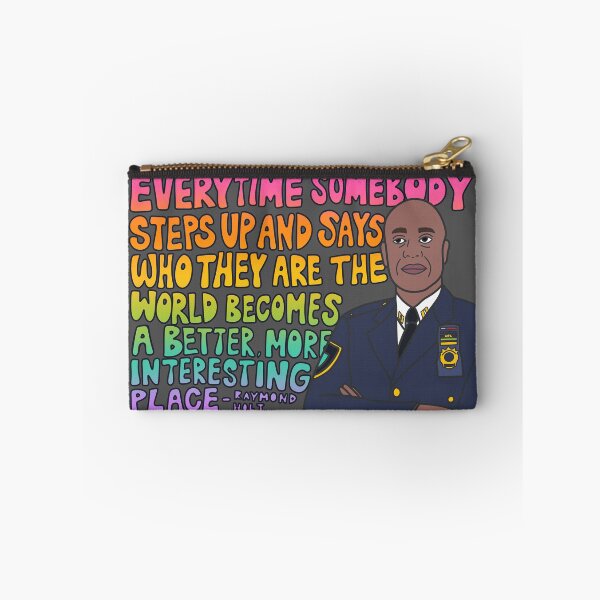 Item preview, Captain Holt Pride Quote designed and sold by OctagonGlasses.