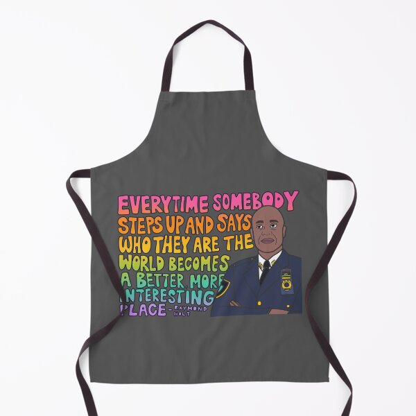 Item preview, Captain Holt Pride Quote designed and sold by OctagonGlasses.