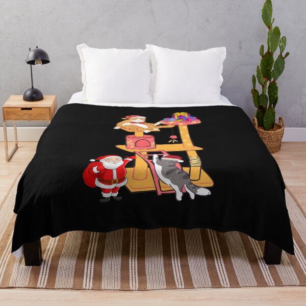 Item preview, Funny Christmas Cat Couple Pajamas women men family designed and sold by Isadesignart.
