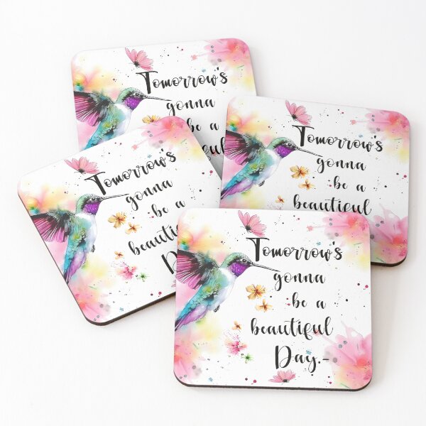 Item preview, Radiant Hummingbird - Watercolor Inspiration designed and sold by inkArtistryfine.