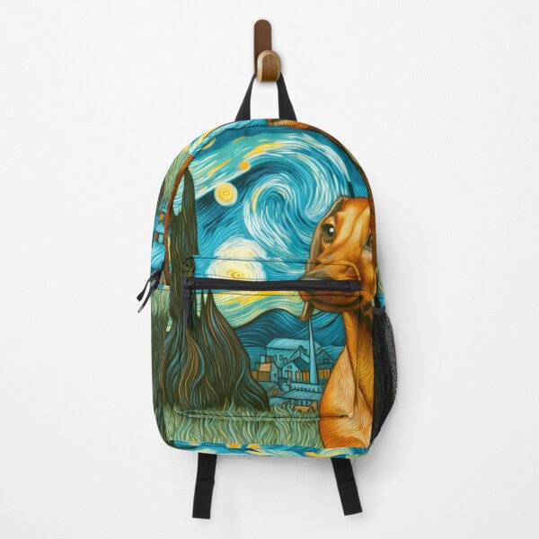 Item preview, Sweet Dachshund Pup - Van Gogh Style Dog Painting designed and sold by Star-Fragment.