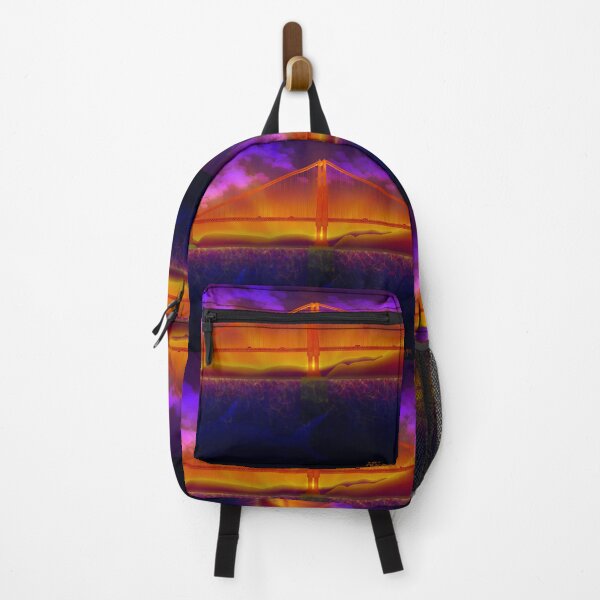 Item preview, Mega Shark Golden Gate Sunset designed and sold by Transcendragons.