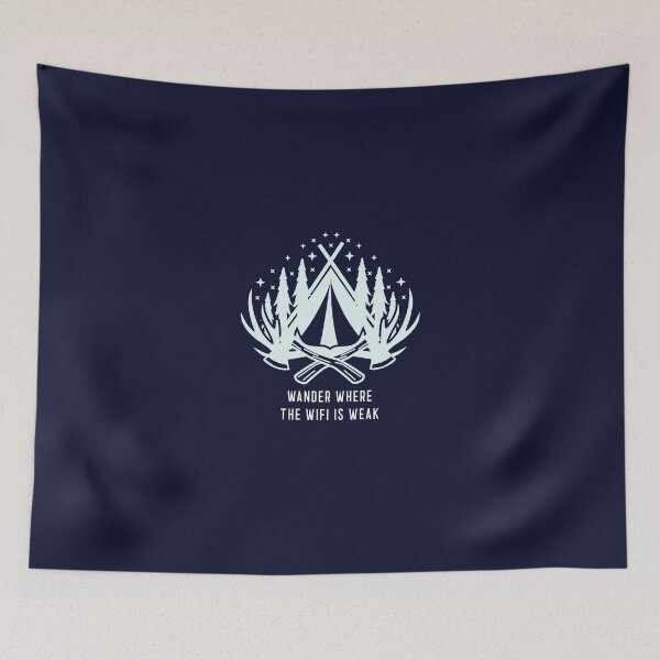 Item preview, Camping National Parks designed and sold by WolfWeaves.