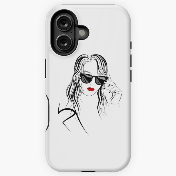 Item preview, Graphic image of girl in sunglasses  designed and sold by Dobrydnev.