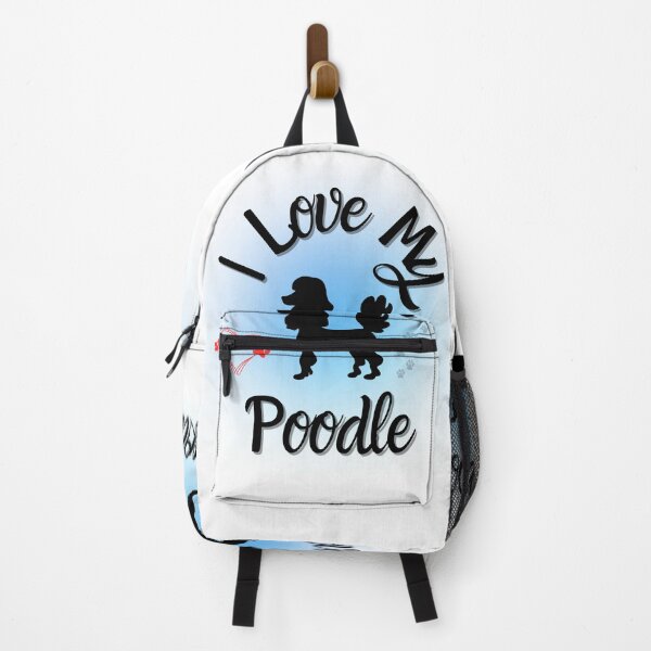 Item preview, " I Love My Poodle " Epic Canine Adoration Tee designed and sold by Wabi-SabiStudio.