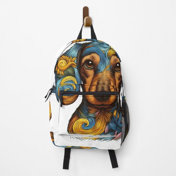 Item preview, Van Gogh Style Dachshund Portrait designed and sold by Star-Fragment.